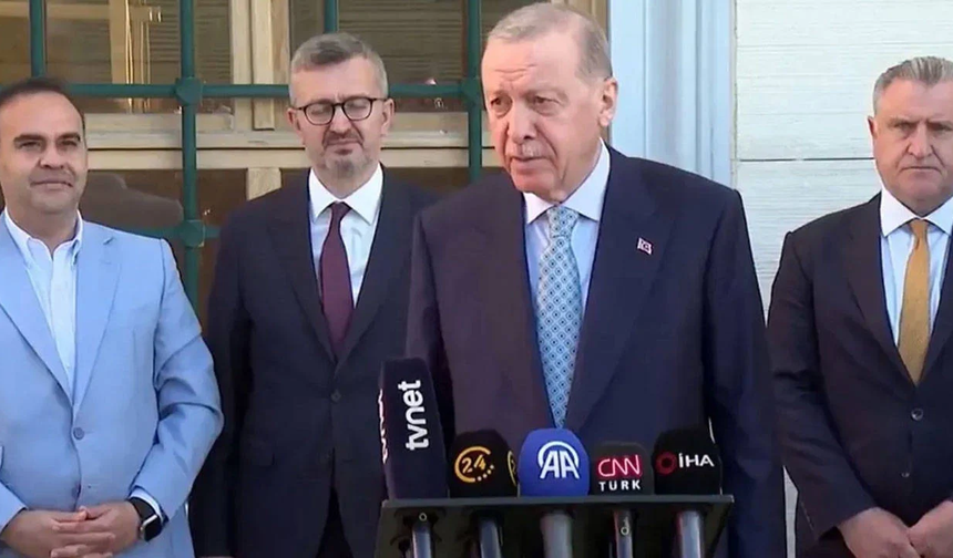Erdoğan’dan bayram namazı sonrası dayanışma çağrısı