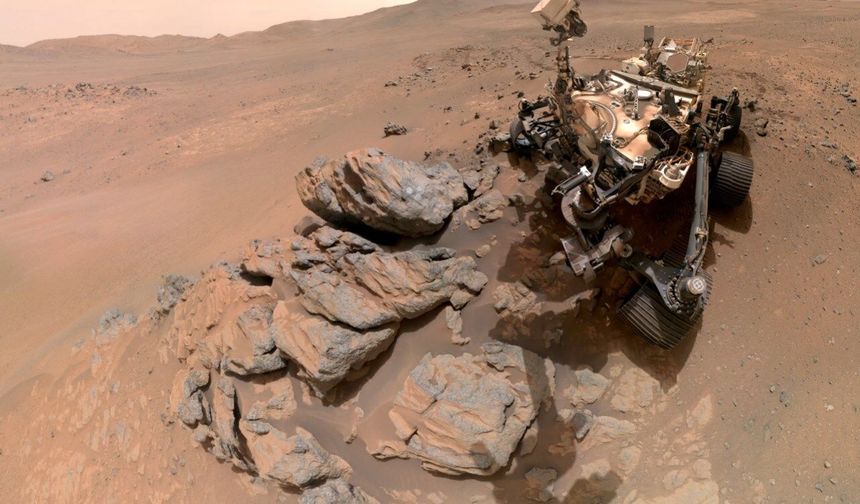 Mars'taki 'Perseverance' keşif aracından yeni fotoğraf