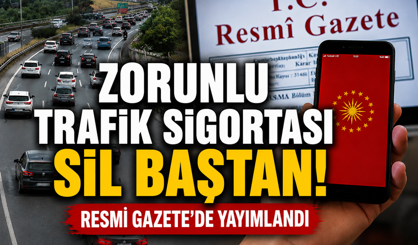 Zorunlu trafik sigortasında yeni dönem: Araç sahiplerini ilgilendiren kritik değişiklikler yürürlükte