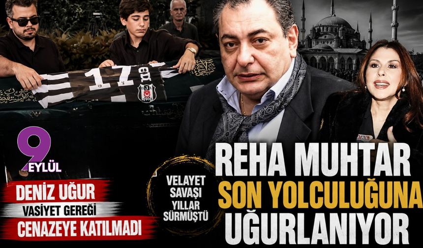 Reha Muhtar son yolculuğuna uğurlanıyor