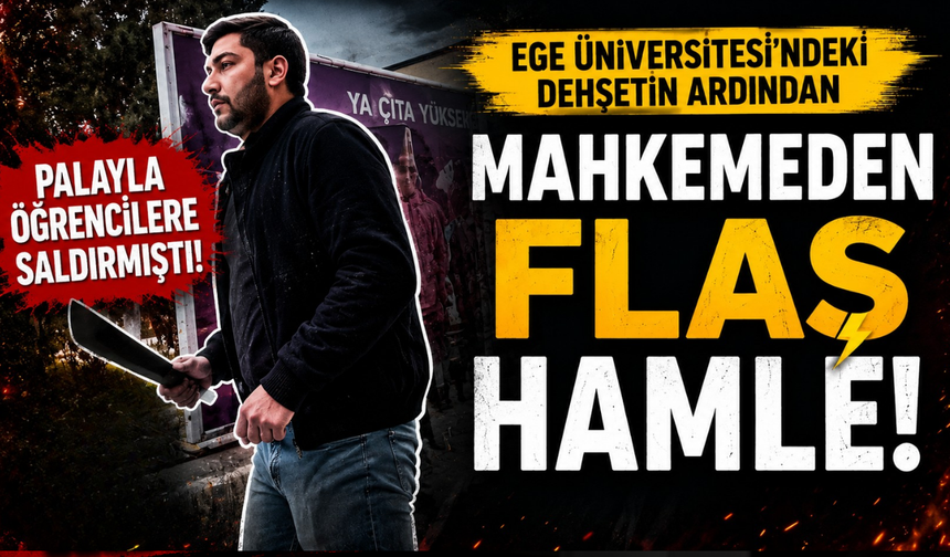 Palalı saldırgan için kampüse giriş yasağı
