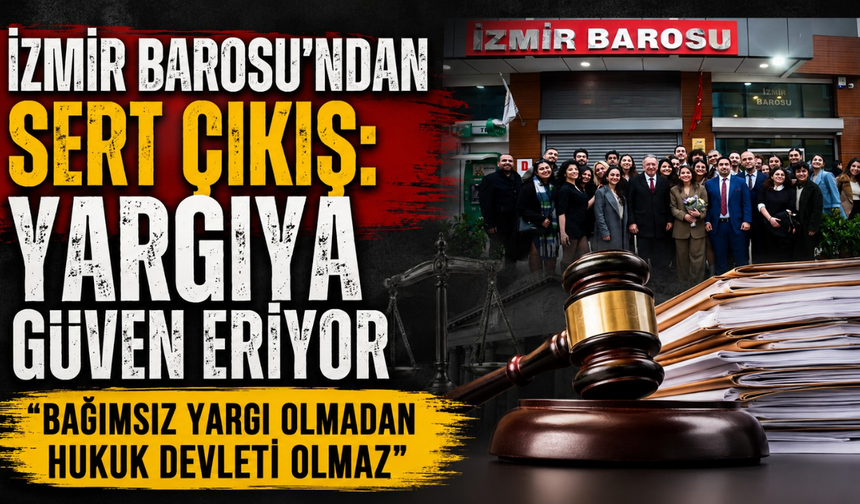 İzmir Barosu’ndan yaz kararnamesine tepki