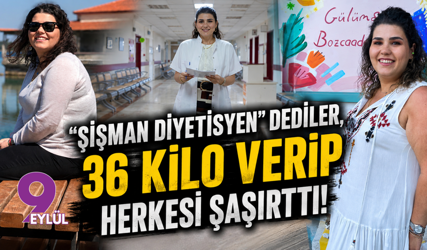 "Şişman diyetisyen" dediler, 36 kilo verip herkesi şaşırttı!