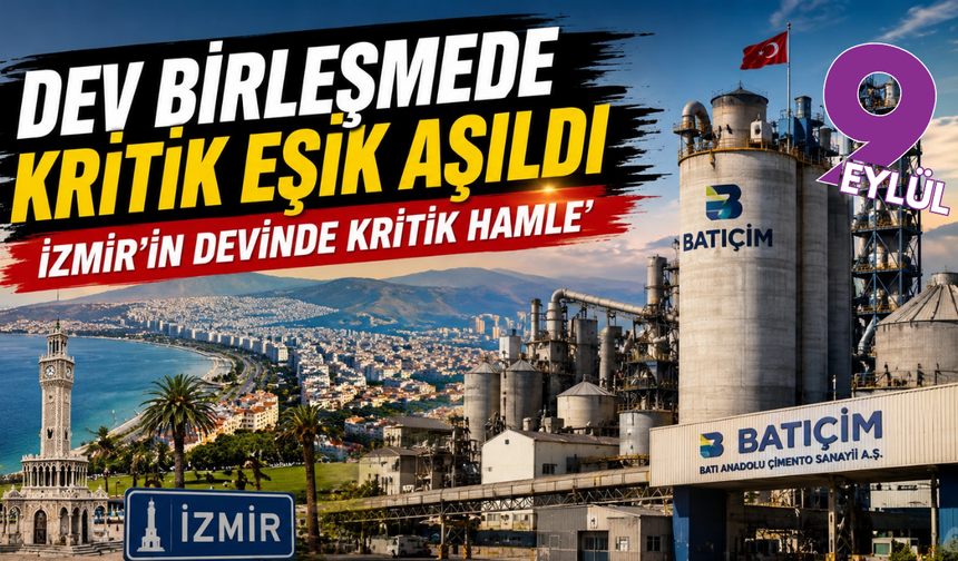 İzmir'in çimento devinde dönüşüm tamamlanıyor: Batıçim ve Batısöke yeni kimliklerine kavuştu