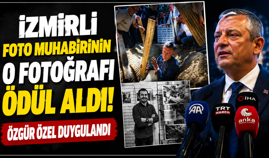 İzmirli foto mubabirinin o fotoğrafı ödül aldı