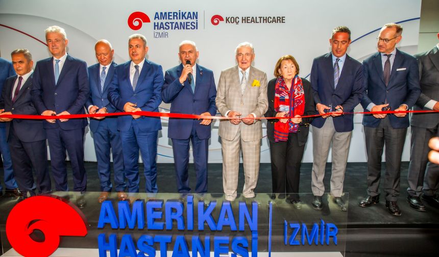 İzmir Amerikan Hastanesi kapılarını açtı