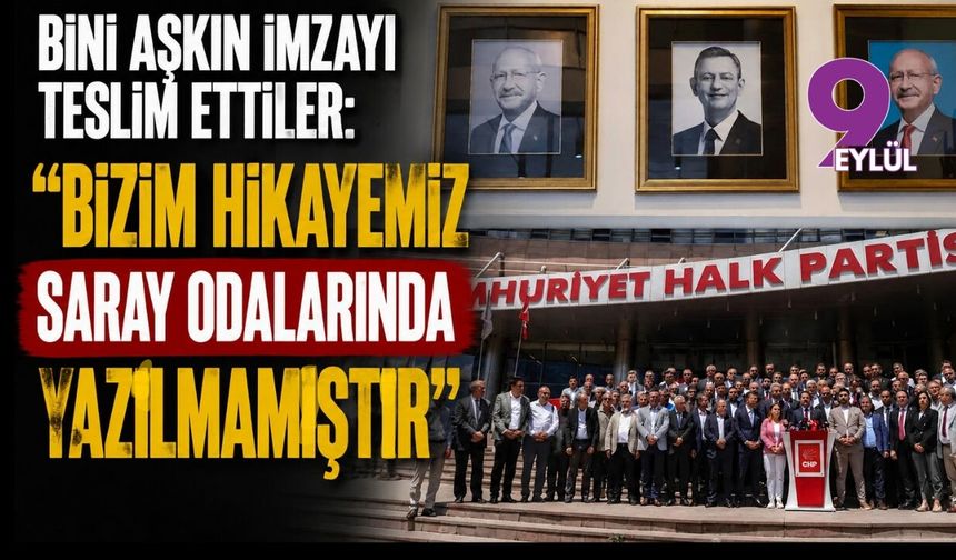 Bini aşkın imzayı teslim ettiler: "Bizim hikayemiz saray odalarında yazılmamıştır"