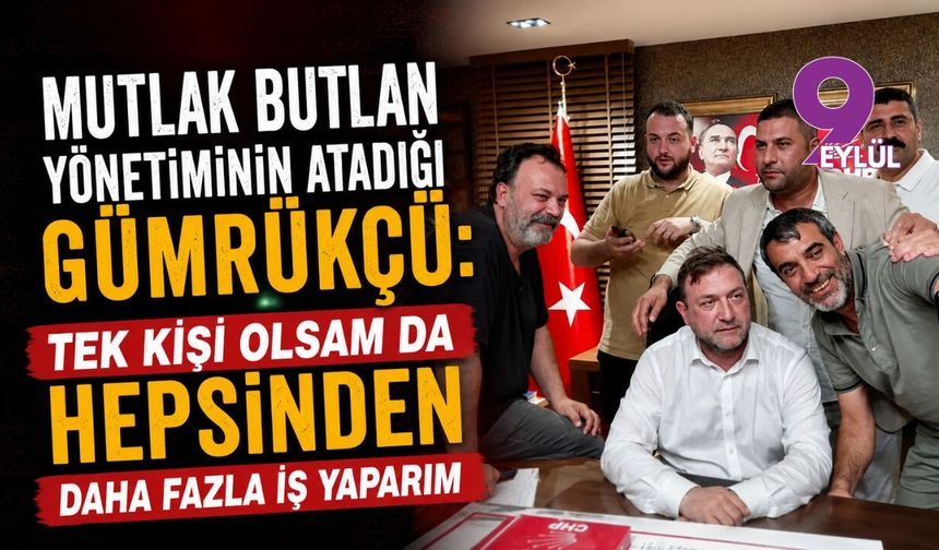 Başkan Gümrükçü atama sonrası ilk açıklama: Tek kişi olsam da hepsinden daha fazla iş yaparım