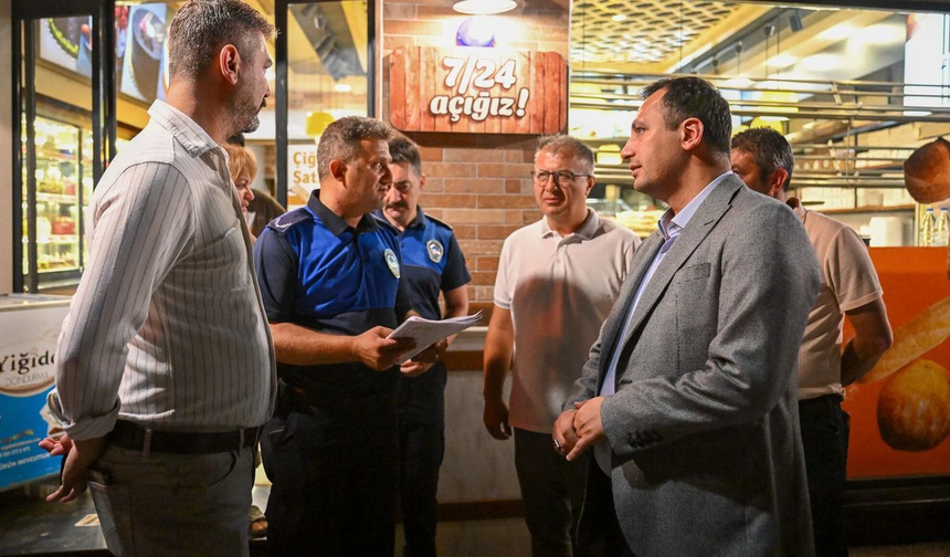 Başkan Eşki’den şafak operasyonu: Fırınlar gece denetlendi