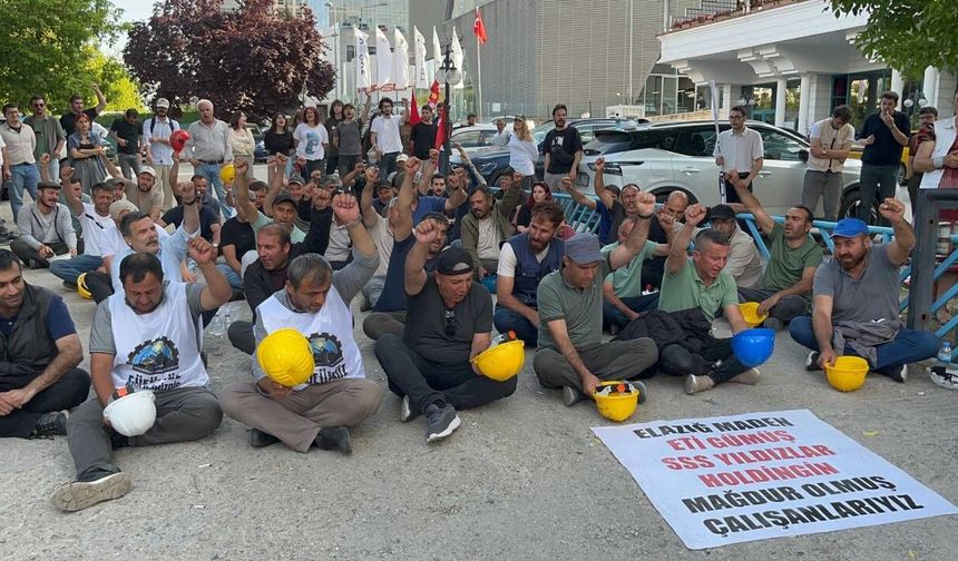 Doruk Madencilik işçilerinin mücadelesi zaferle sonuçlandı: İşçilerin tüm alacakları hesaplarına yatırıldı