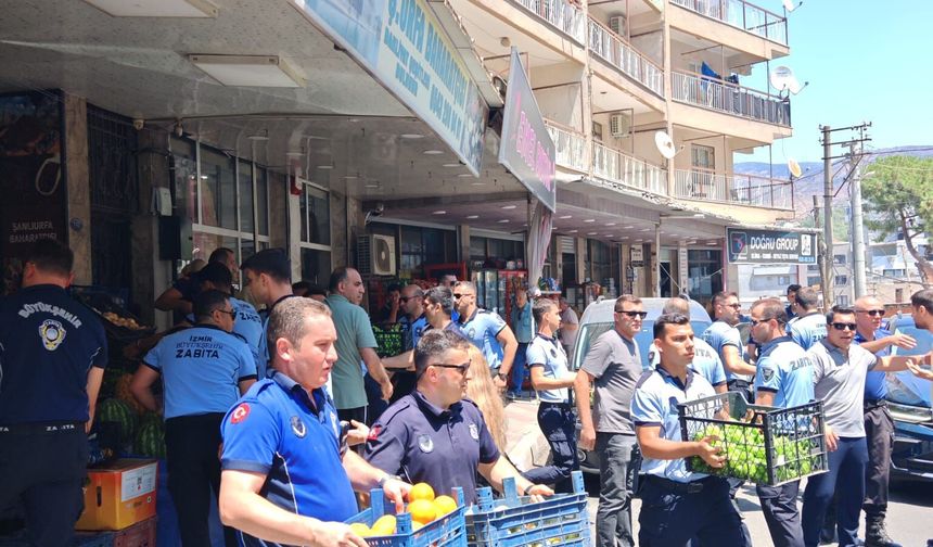 Bayraklı’da kamusal alan işgallerine ortak denetim