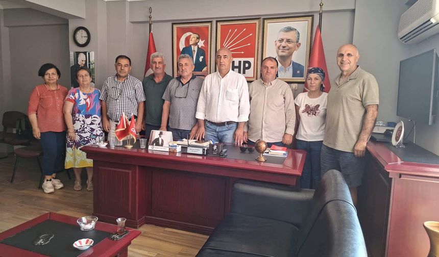 CHP Menemen’de toplu istifa