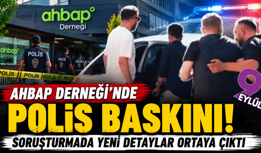 Ahbap Derneği ofisine polis baskını