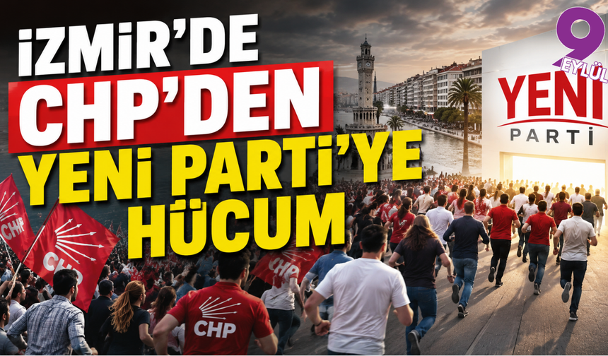 CHP İzmir’de büyük kopuş: 10 ilçede YENİ Parti’ye toplu geçiş