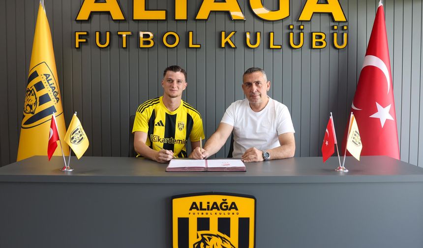 Aliağa FK’dan ikinci transfer: Eren Tunalı imzayı attı