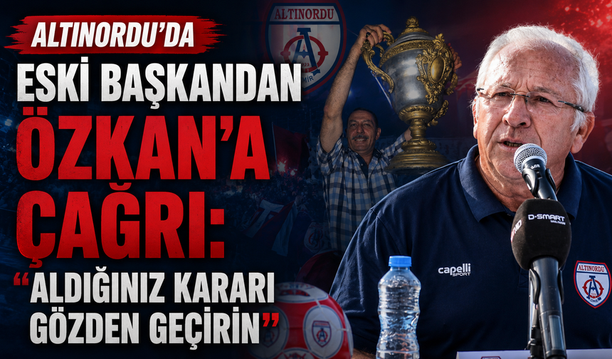 Altınordu’da İlyas Gönen’den Seyit Mehmet Özkan’a çağrı