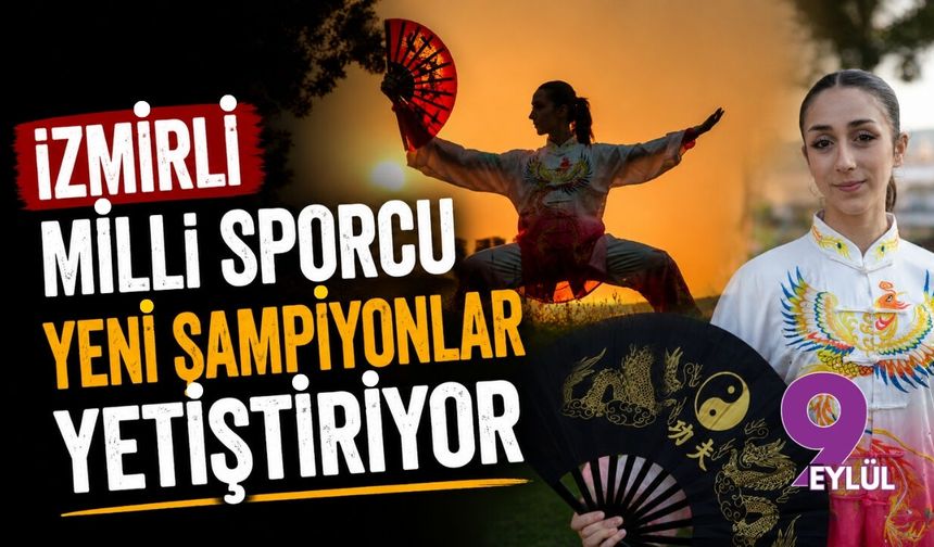 İzmirli milli sporcu yeni şampiyonlar yetiştiriyor