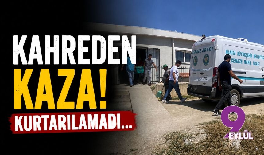 Kahreden kaza! Kurtarılamadı...