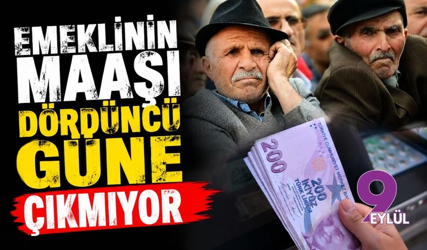 Emeklinin maaşı dördüncü güne çıkmıyor