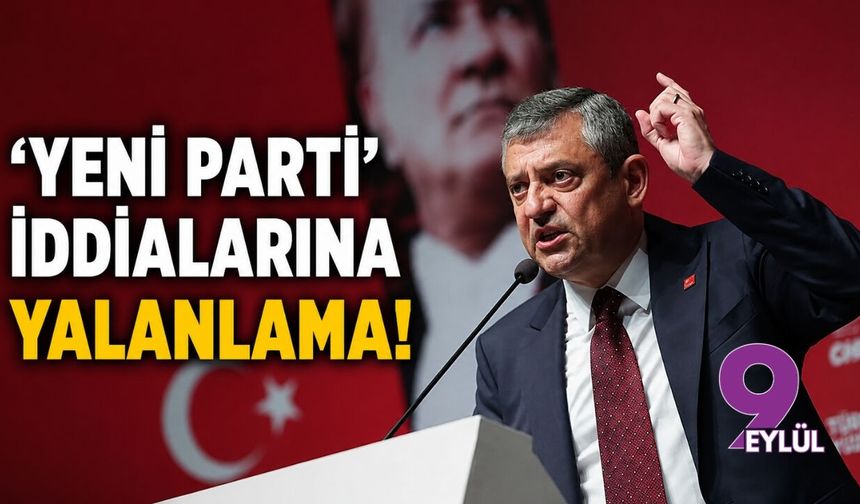 'Yeni Parti' iddialarına yalanlama