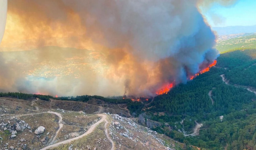 Yangın bölgelerinde rüzgar alarmı: Meteoroloji’den kritik uyarı