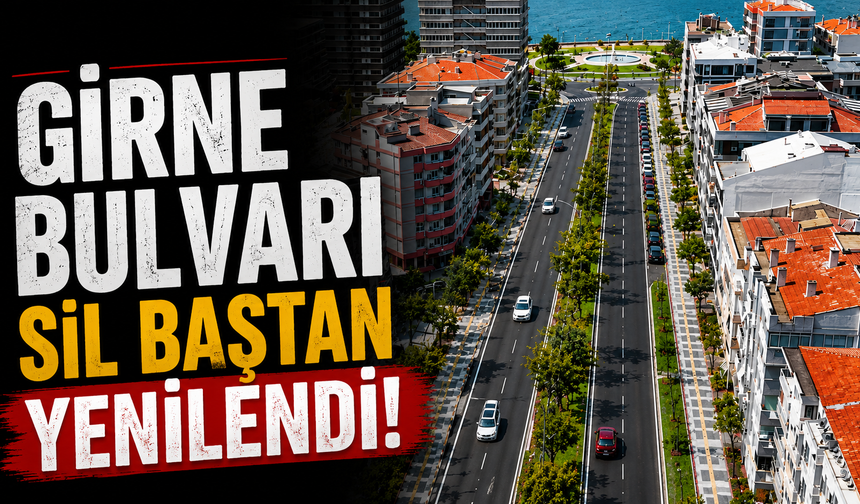 Girne Bulvarı’nda büyük dönüşüm: 4 kilometrelik yol baştan sona değişti