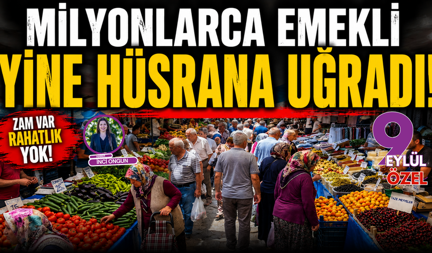 Milyonlarca emekli yine hüsrana uğradı