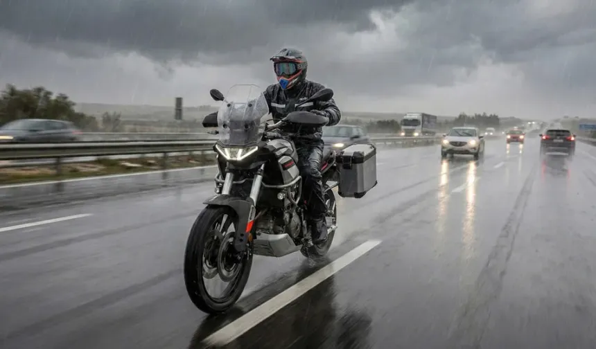 Motosikletlere trafik yasağı