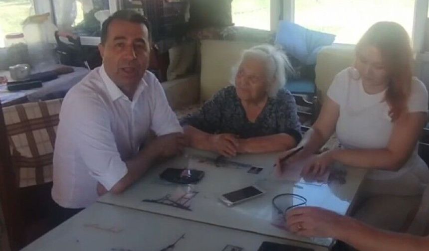 100 yaşındaki YENİ Parti’ye katıldı
