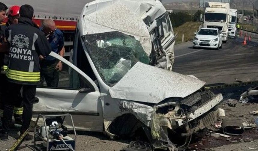 TIR dehşeti: 1 ölü, 9 yaralı