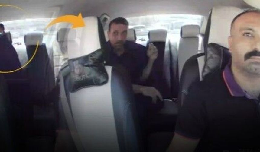 Çarşaflı saldırı: Takside yakalandı