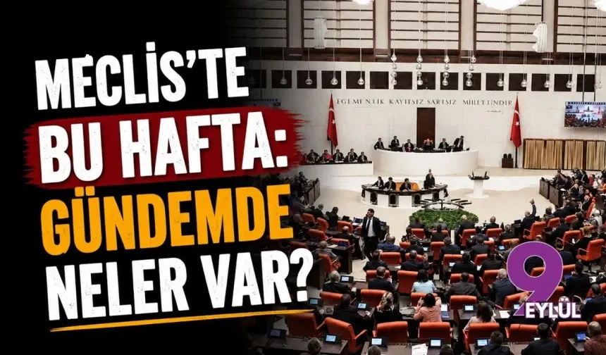 Meclis'te bu hafta: Gündemde neler var?
