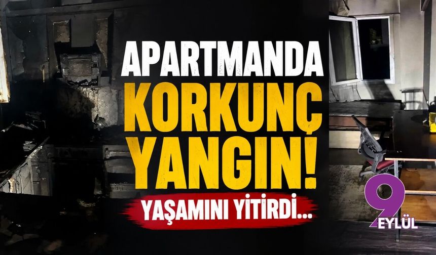 Apartmanda korkunç yangın! Yaşamını yitirdi...