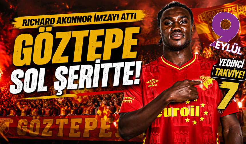 Göztepe’den sol beke genç takviye: Richard Akonnor resmen sarı-kırmızılılarda