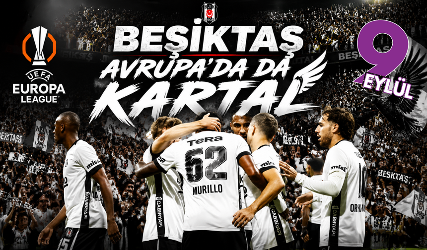 Beşiktaş Avrupa'da da Kartal