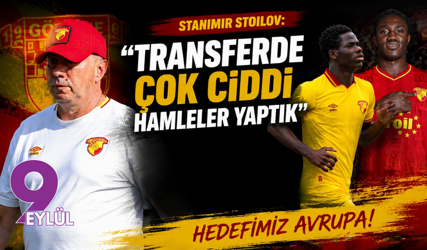 Stanimir Stoilov: "Transferde çok ciddi hamleler yaptık"