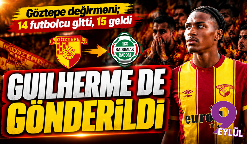Guilherme Göztepe'de oynamadan gitti: Polonya’ya kiralandı