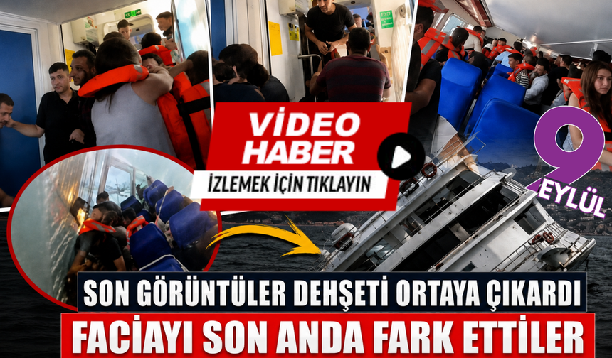 Batan geminin son anları ortaya çıktı