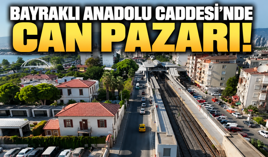 Bayraklı Anadolu Caddesi’nde can pazarı: Üniversiteli Serra’nın sürüklendiği yolda yaya kalmadı!