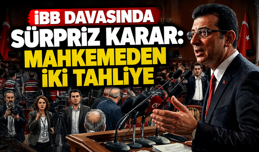 İBB davasında gece yarısı kararı: Mahkemeden 2 tahliye