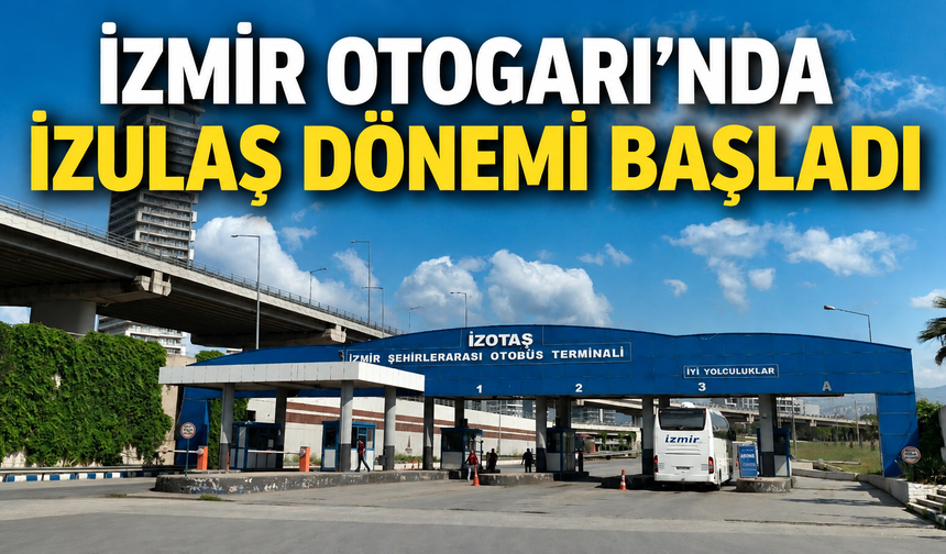İzmir Otogarı’nda İZULAŞ dönemi başladı