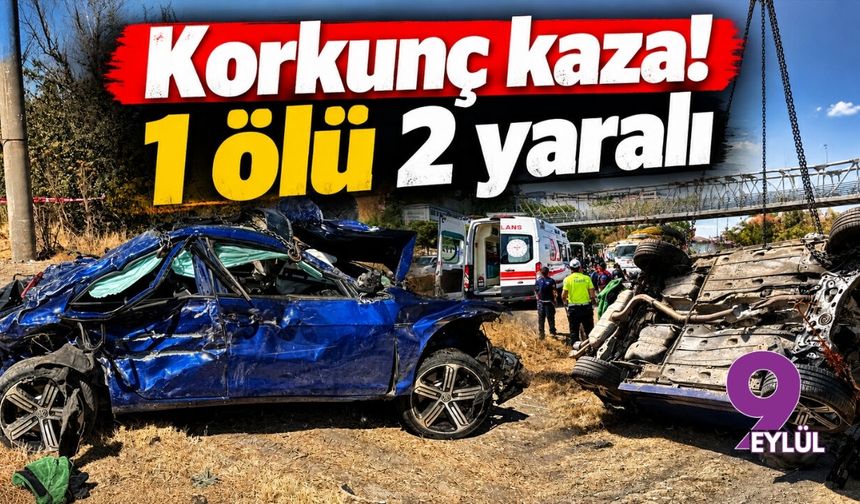 Kemalpaşa'da korkunç kaza! 1 ölü 2 yaralı