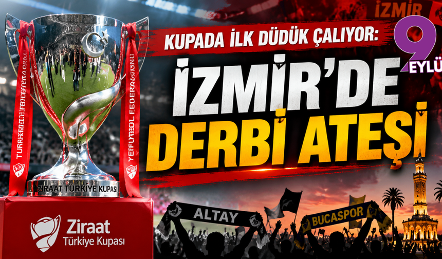 Türkiye Kupası’nda heyecan başlıyor: İzmir derbisi ve tarihi eşleşmeler