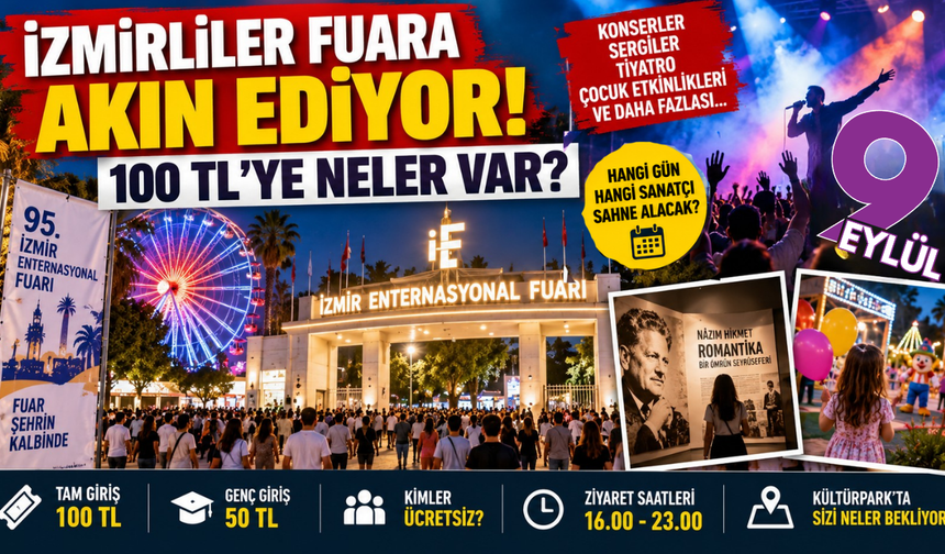 İzmirliler fuara akın ediyor: 100 TL'ye neler var?