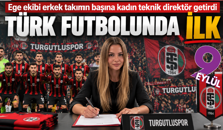 Türk futbolunda ilk; Erkek takımın başına kadın teknik direktör getirdiler
