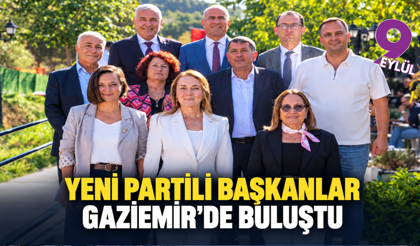 YENİ Partili başkanlardan Gaziemir buluşması: 10 isim aynı masada