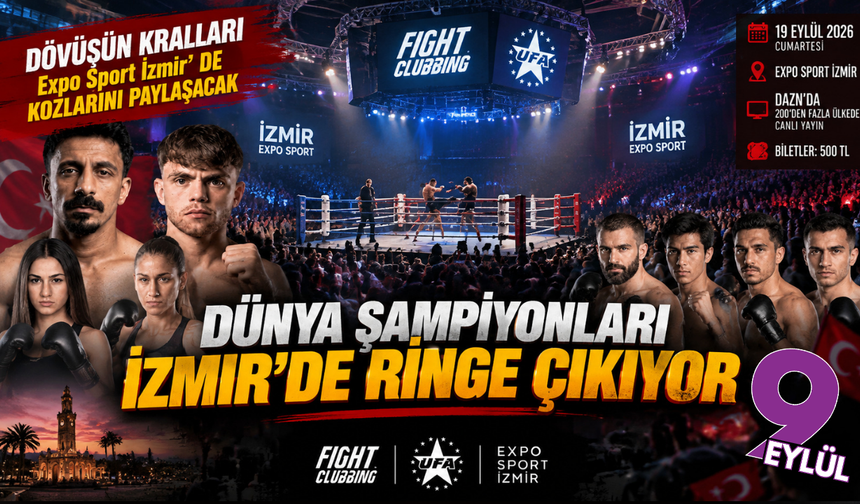 İzmir’de dünya şampiyonları ringe çıkıyor