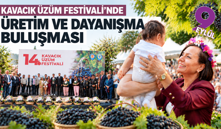 Kavacık Üzüm Festivali’nde üretim ve dayanışma buluşması