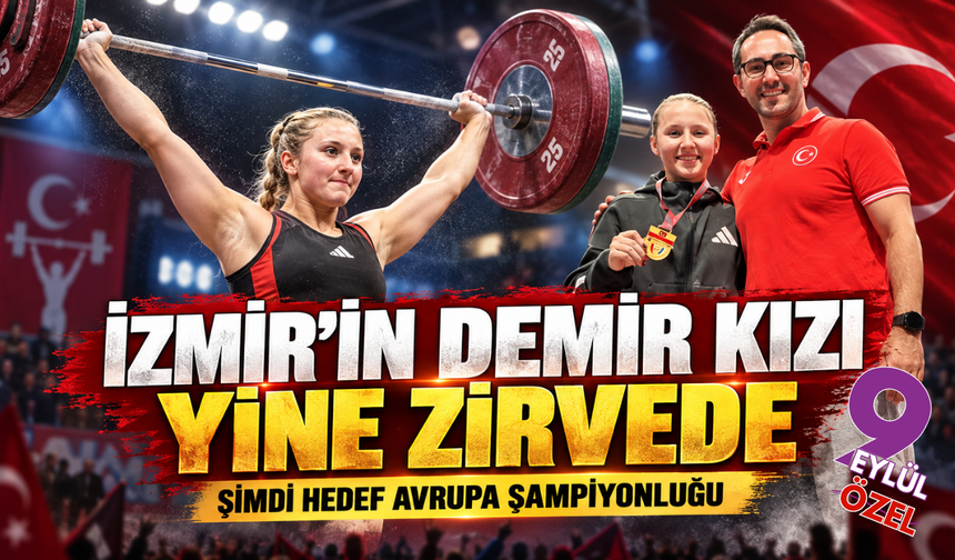 İzmir’in demir kızı yine zirvede