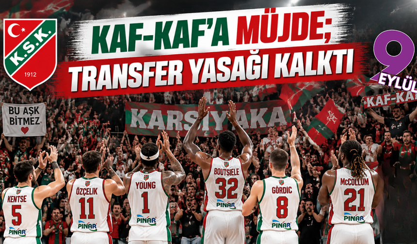Karşıyaka’da transfer engeli kalktı: Borçlar kapatıldı